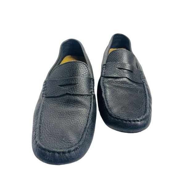 Cole Haan C04535 Black Penny Loafers Driving Mocs Soft Comfort